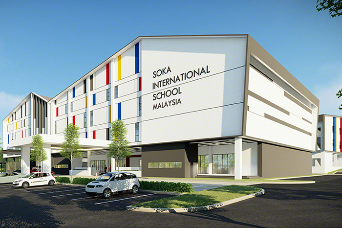 Architectural drawing of Soka International School Malaysia