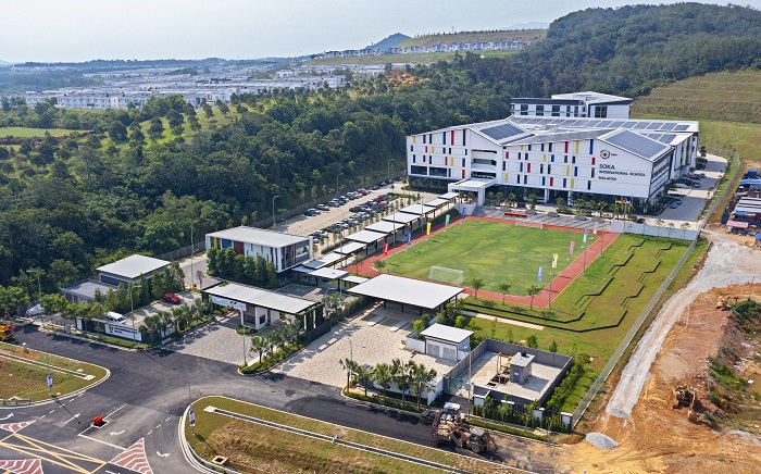 马来西亚创价国际学校是一所环保型校园。